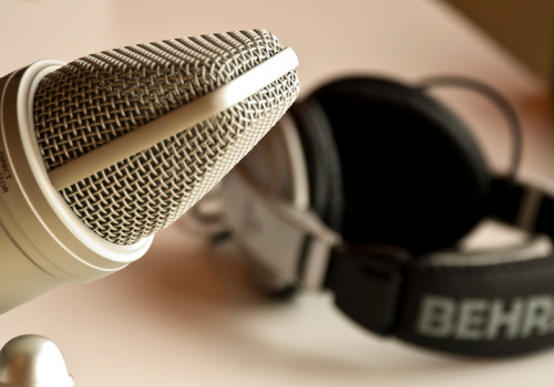 My Podcast Set I (adapted) (Image by Patrick Breitenbach [CC BY 2.0] via Flickr)