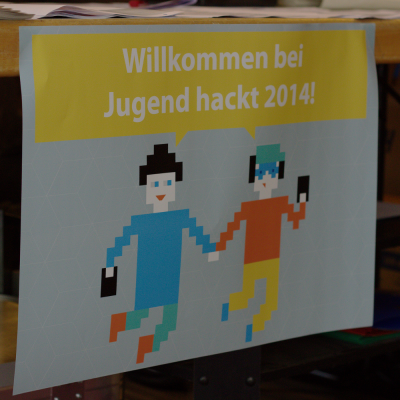 Willkommen bei Jugend Hackt 2014 (adapted) (Image by Open Knowledge Foundation Deutschland [CC BY 2.0] via Flickr)