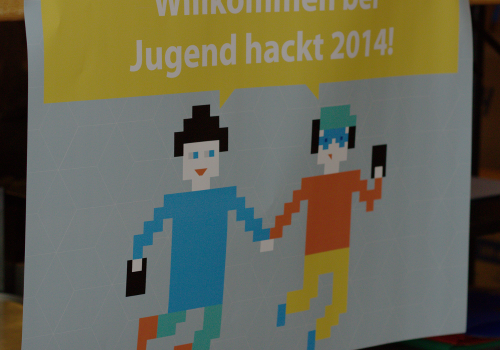 Willkommen bei Jugend Hackt 2014 (adapted) (Image by Open Knowledge Foundation Deutschland [CC BY 2.0] via Flickr)