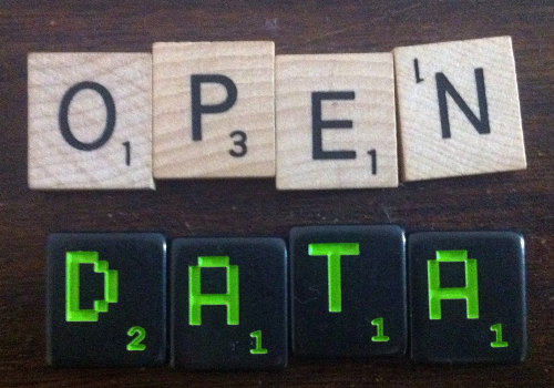 open data (scrabble) (adapted) (Image by justgrimes [CC BY-SA 2.0] via Flickr)