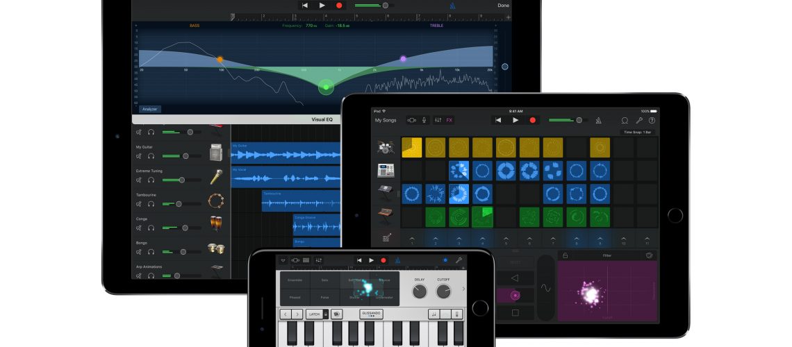 Image (adapted) GarageBand by Apple
