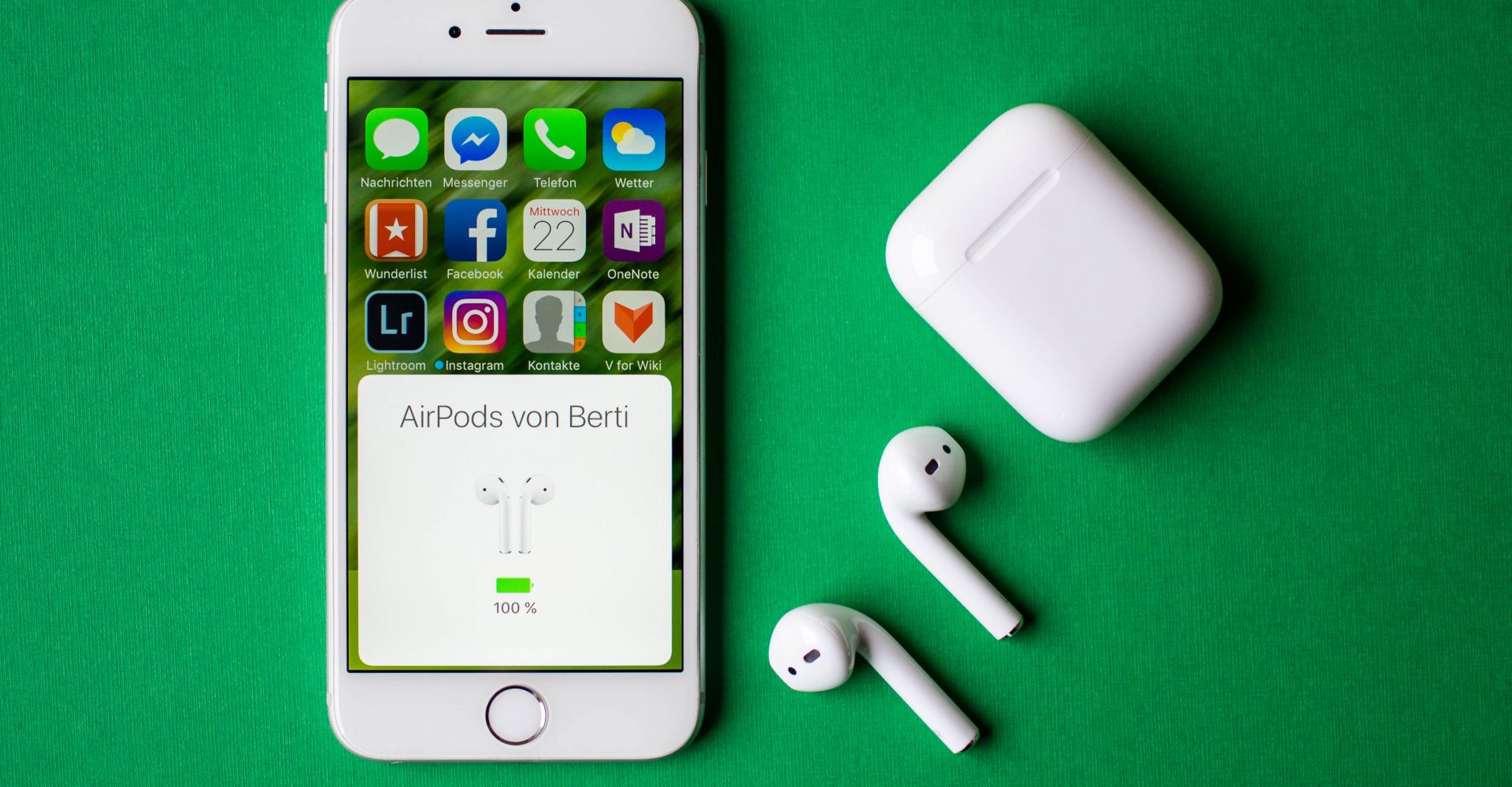 Airpods green
