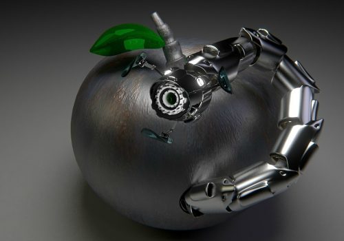 robot (adapted) (Image by DirtyOpi [CC0 Public Domain] via Pixabay)