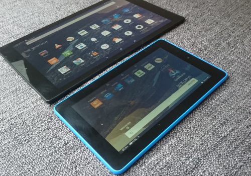Amazon Fire Tablet Größenvergleich
