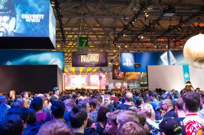 Gamescom 2017 (adapted) (Image by Sergey Galyonkin [CC BY-SA 2.0] via Flickr