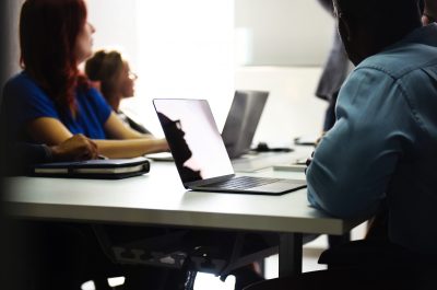 Office meeting (adapted) (Image by rawpixel.com [CC0 Public Domain] via Unsplash)