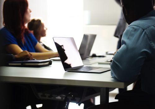 Office meeting (adapted) (Image by rawpixel.com [CC0 Public Domain] via Unsplash)