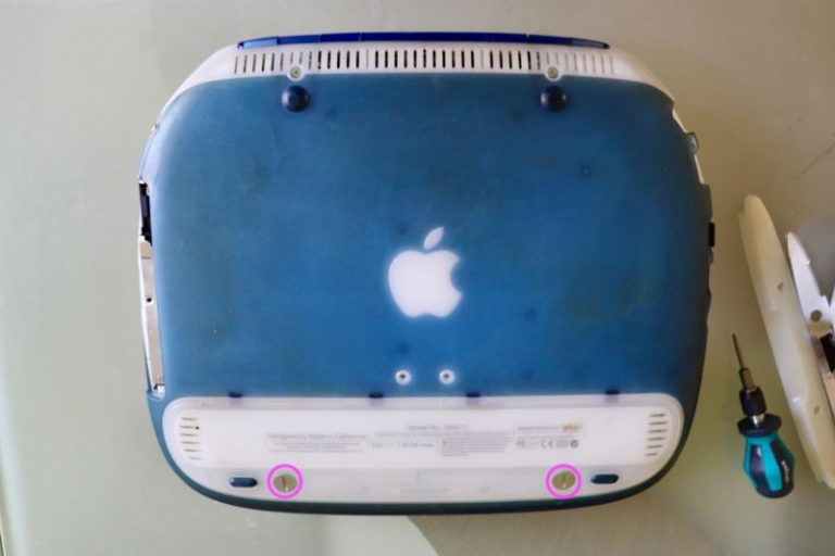 DIY mit dem iBook G3 So gelingt der Clamshell DisplayAustausch