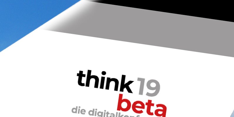 think.beta 19 Titelbild