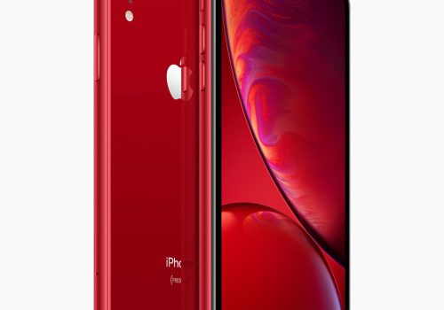 iPhone XR red back by Apple