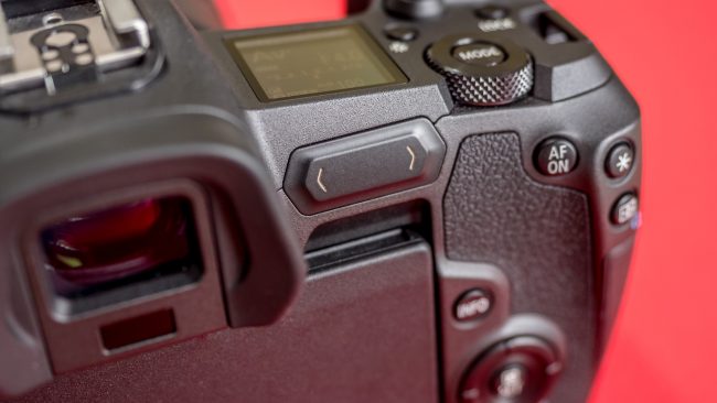 Canon EOS R im Test Touch-Bar