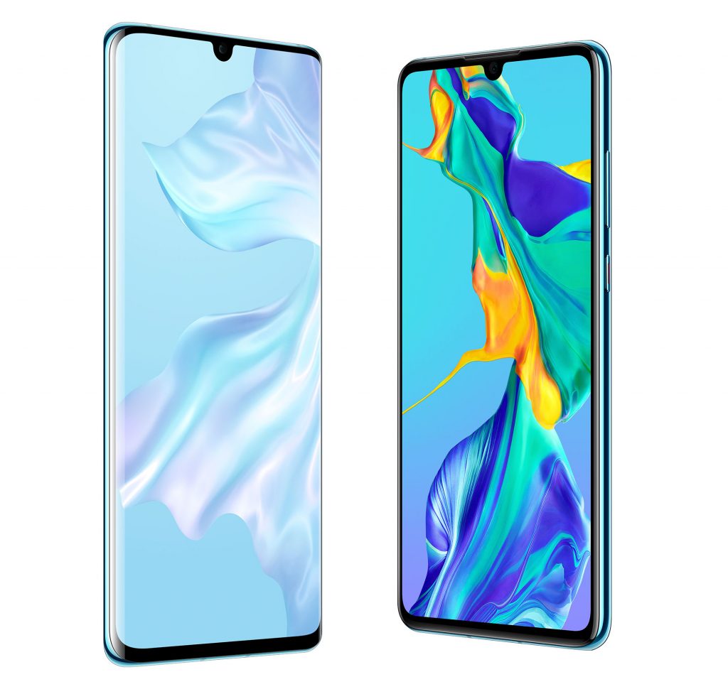 Huawei P30 Pro Punkt Auf Dem Bildschirm Huawei P30 Pro: Super-Smartphone mit fünffachem Tele-Zoom vorgestellt