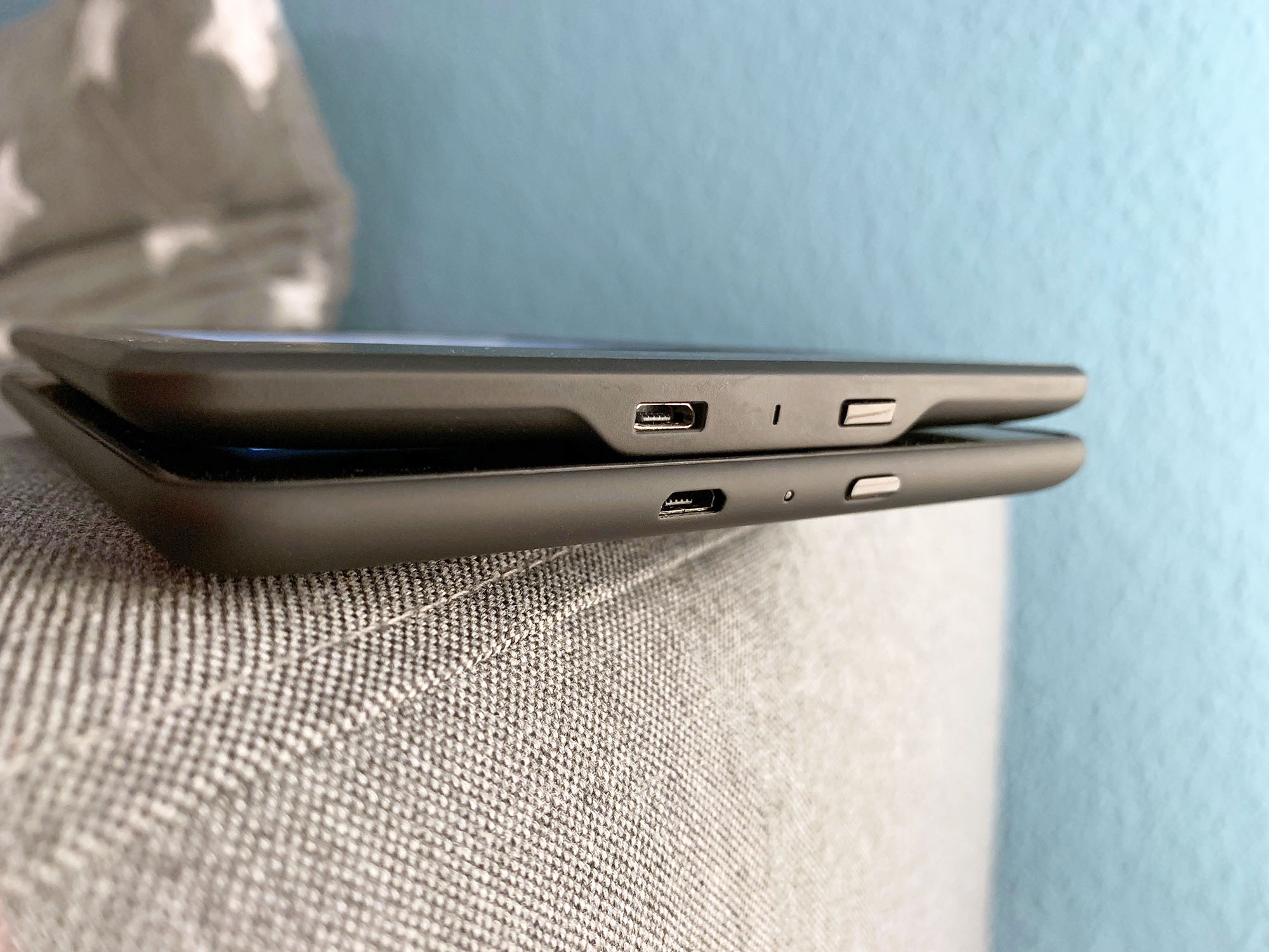 Kindle Paperwhite 2018 im Test USB-Anschluss Akku