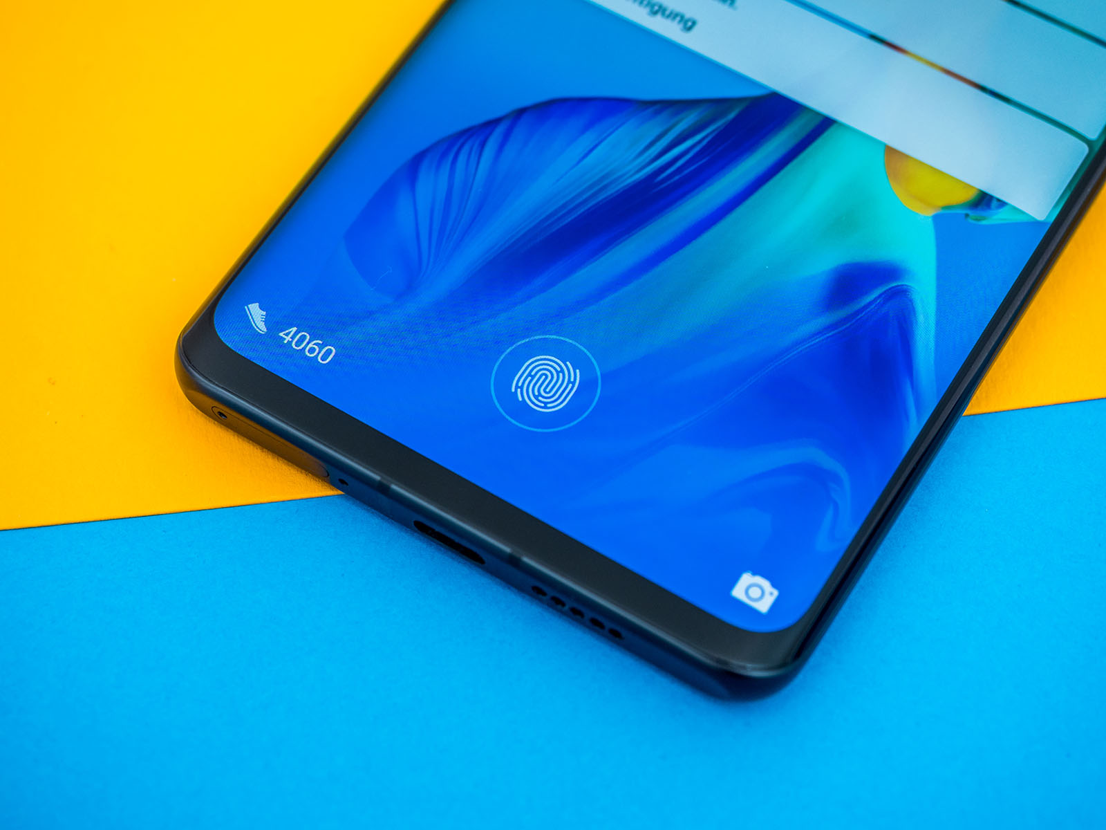 Huawei P30 Pro im Test: Fingerabdruckscanner