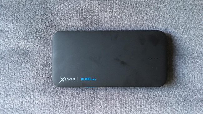 Frontansicht Xlayer Powerbank Plus / Image by Moritz Stoll