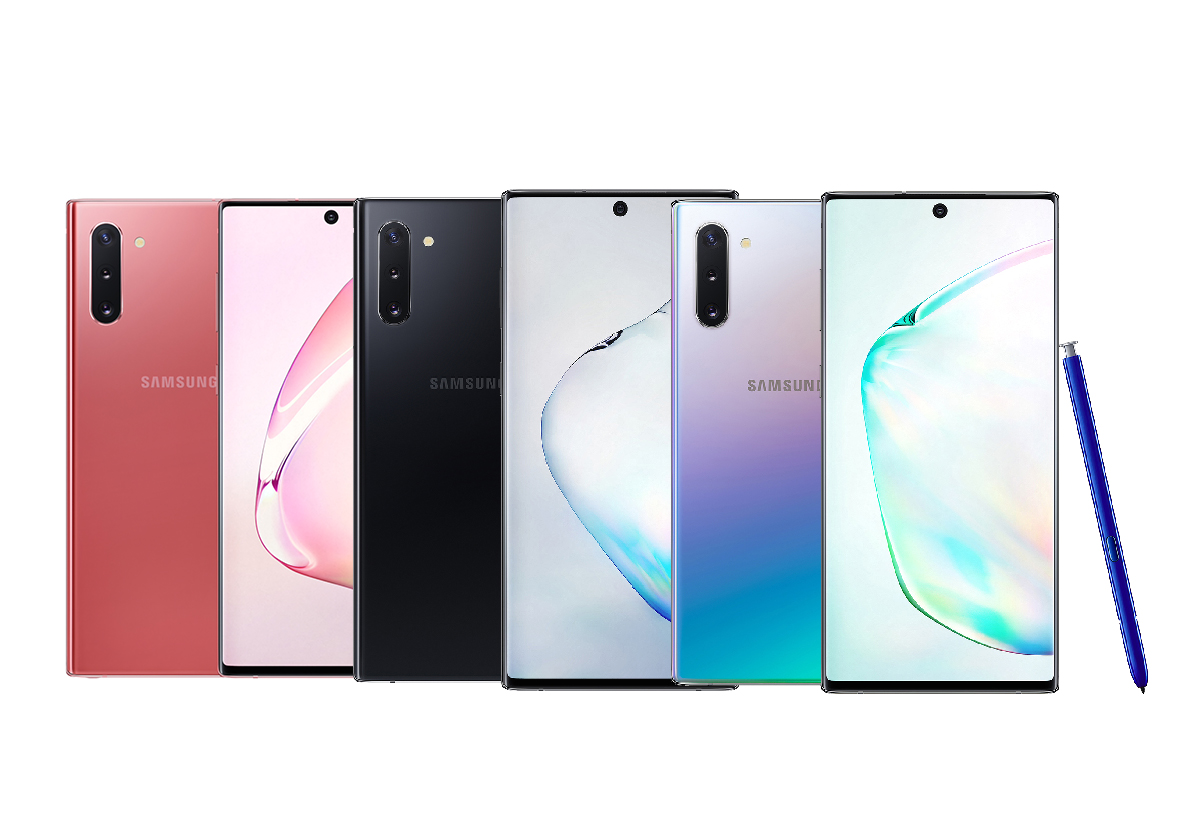 Galaxy Note 10 Farben, Image by Samsung