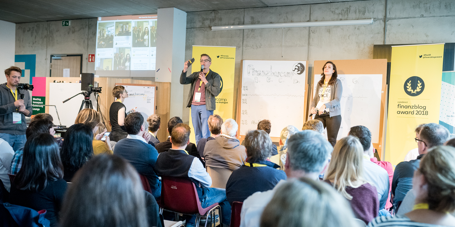 Finanzbarcamp der Fintech Week 2018