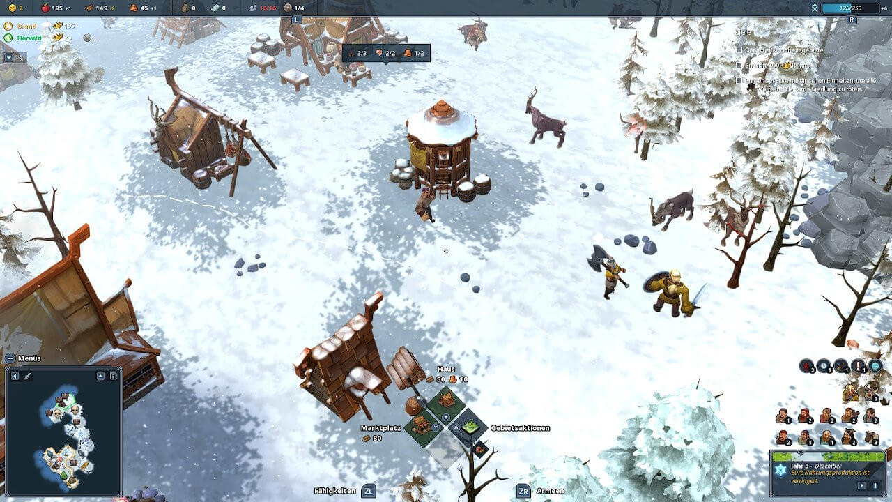 Winter Screenshot of Northgard / Image by Shiro Games