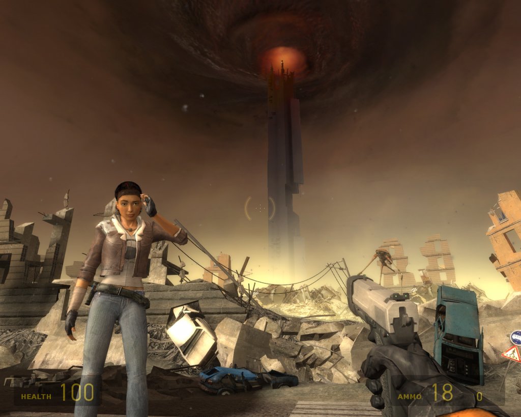 Alyx Vance in Half-Life 2