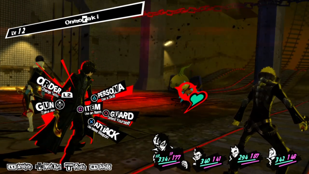 Kampf in Persona 5