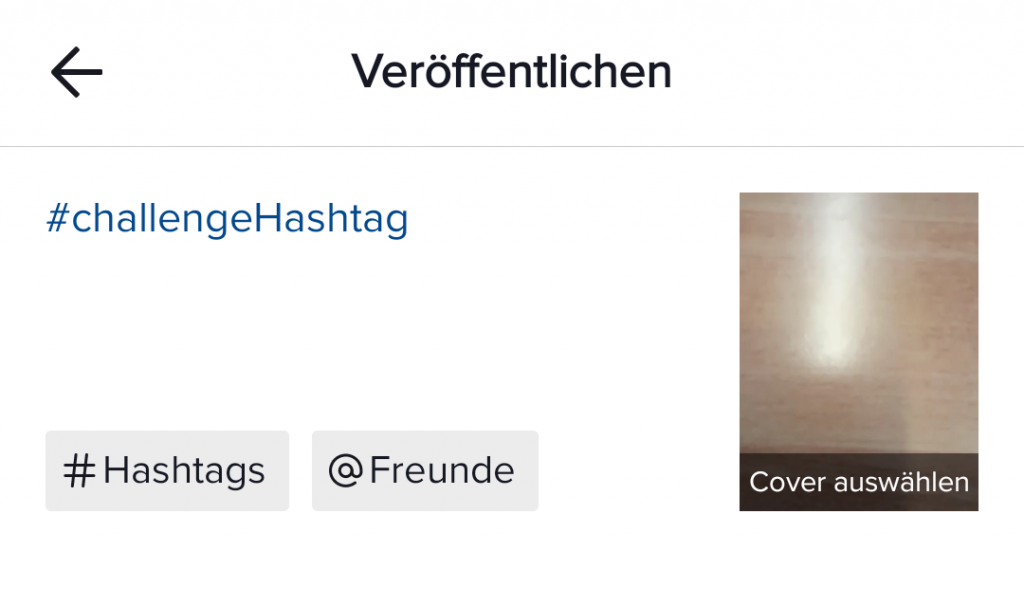 Hashtags erfolgreich verwenden / Screenshot aus TikTok