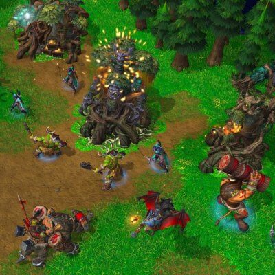 Spielszene aus Warcraft 3 Reforged