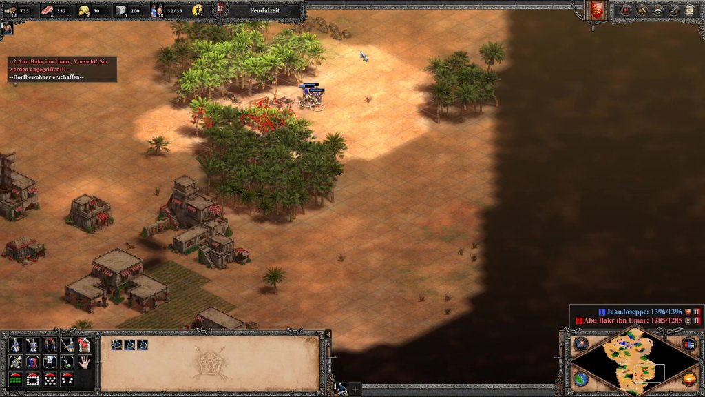 Screenshot aus Age of Empires 2: Definitive Edition - Kampfsituation zu sehen.