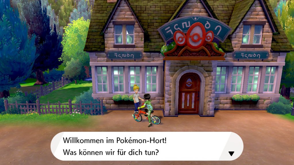 Screenshot aus Pokémon Schwert von Philipp Bader. Spiel von Nintendo