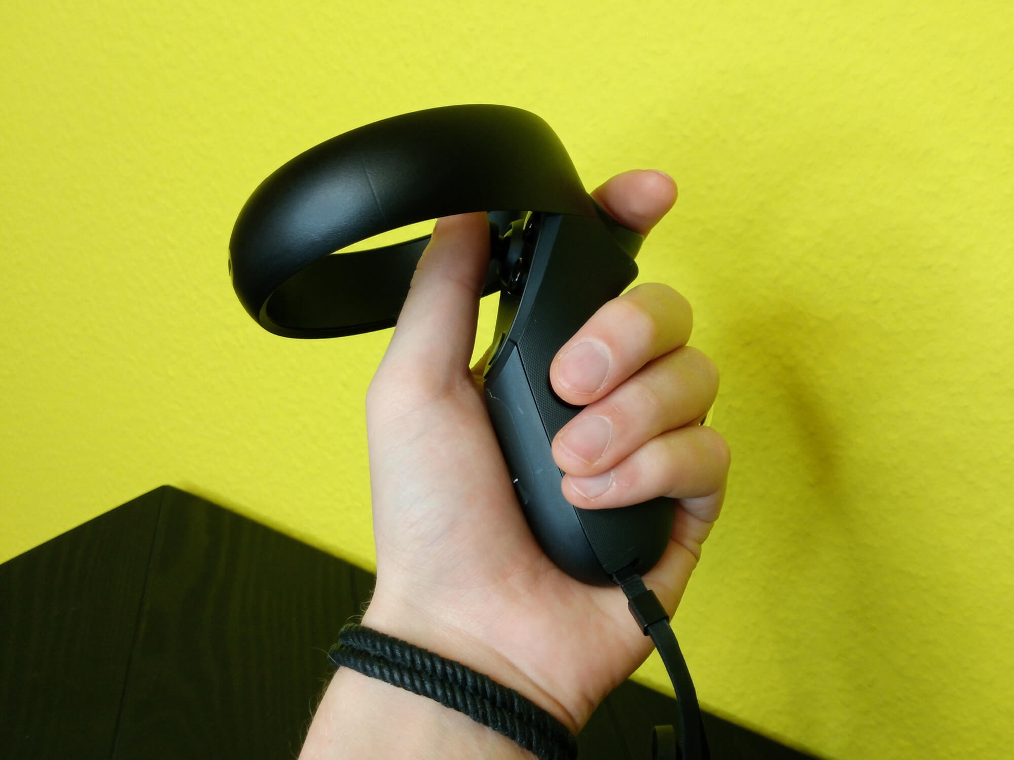 Aufnahme der Oculus Touchcontroller / Image by Moritz Stoll
