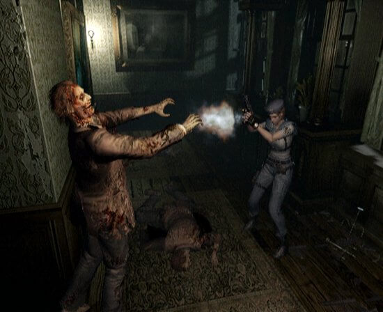 Jill Valentine im Remake von Resi 1. Image by Capcom via igdb.com