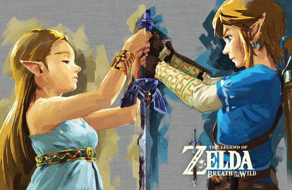 Link, Zelda und das Master-Schwert. Image by Nintendo via igdb.com