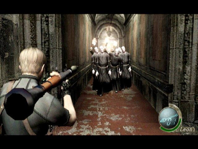 Resident Evil 4 und ein Raketenwerfer. Image by Capcom via igdb.com