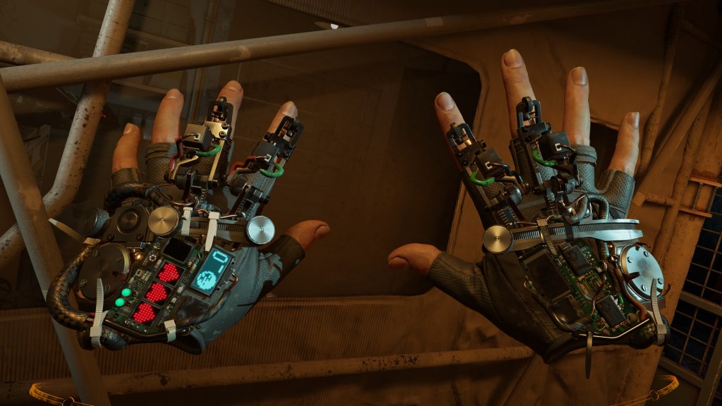 HUD auf Handschuh Alyx / Image by Valve via IGDB.com