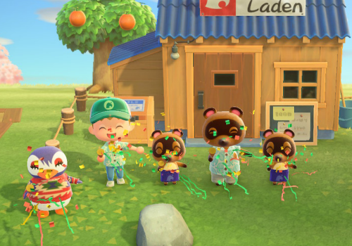 Titelbild Screenshot aus Animal Crossing gemacht von Moritz Stoll