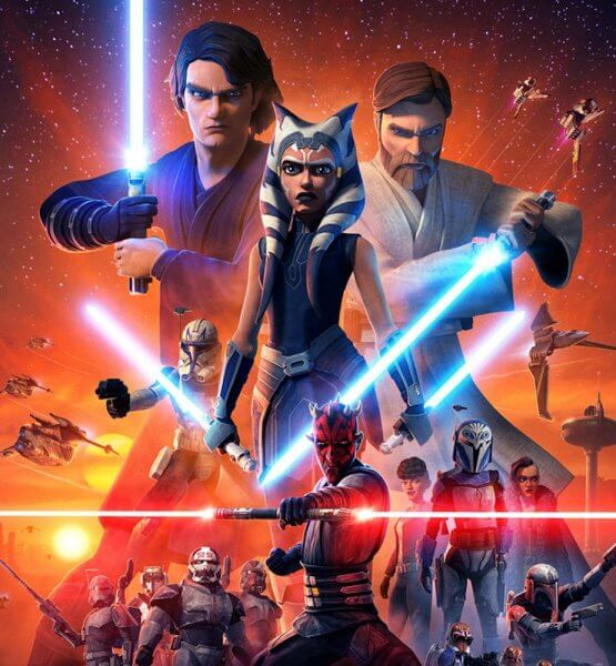 Keyart von Star Wars: The Clone Wars - Staffel 7