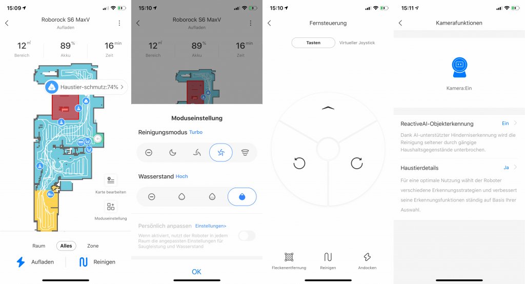 Roborock S6 MaxV Screenshots