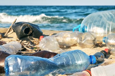 Plastikmüll am Strand - Titelbild für Artikel zu ReplacePlastic / Bild von marina_larina via stock.adobe.com