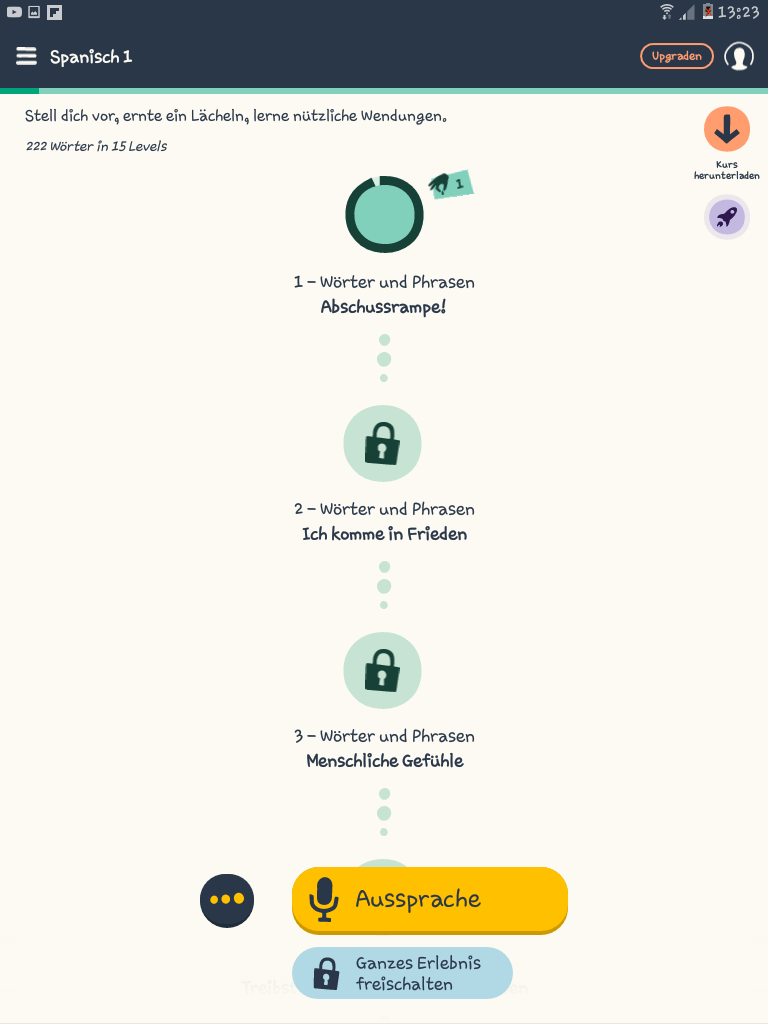 Screenshot Memrise