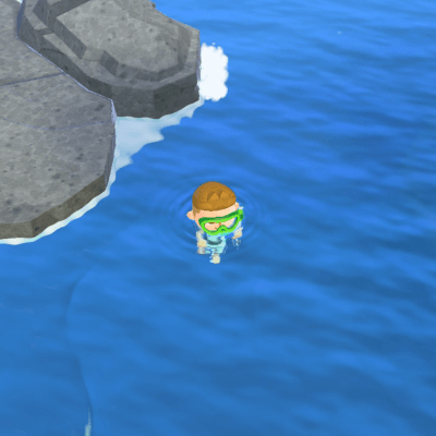 Animal Crossing Schwimmen und Tauchen Titelbild