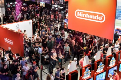 Nintendo-Stand auf der Gamescom 2019.