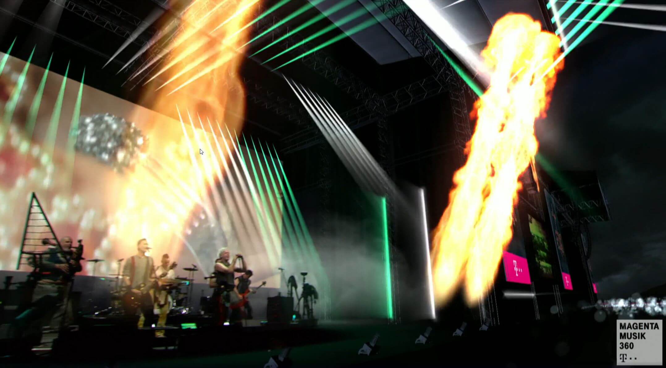 In Extremo beim Wacken World Wide auf der XR-Stage