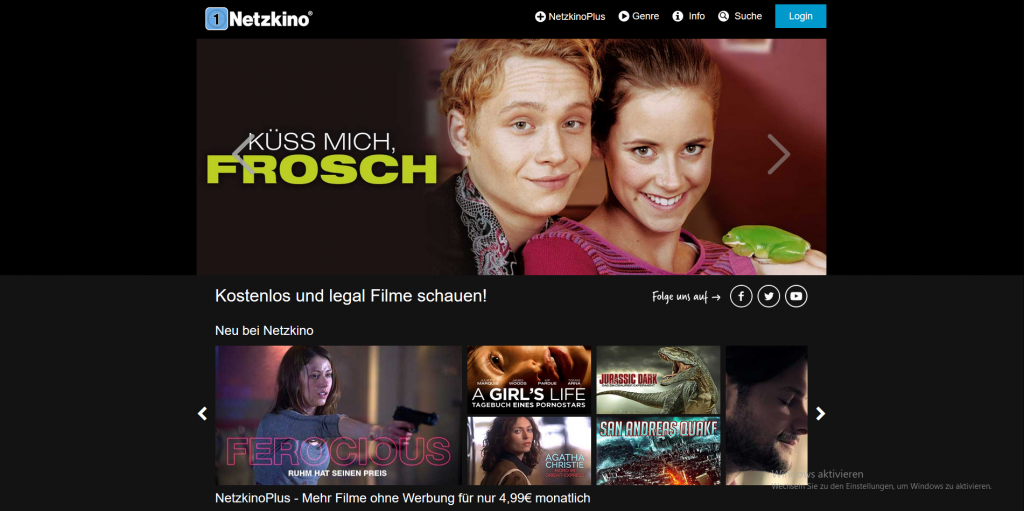 Als alternative Streaming Plattform hat Netzkino so einiges zu bieten.