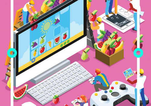 Das Bild zeigt eine Illustration von der Erstellung einer der besten Spiele-Mods aller Zeiten