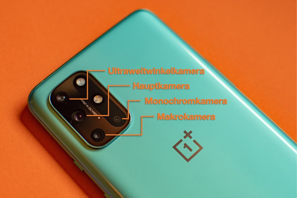 Die neue Quadkamera befindet sich an der linken oberen Ecke des OnePLus 8T.