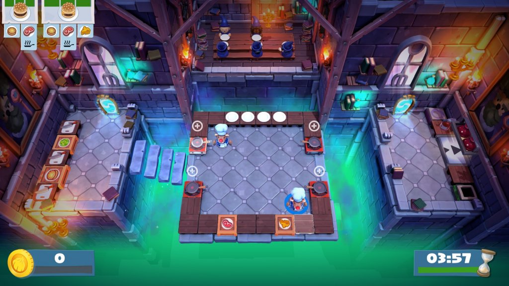 In Overcooked 2 gibt es magische Kocheinheiten.