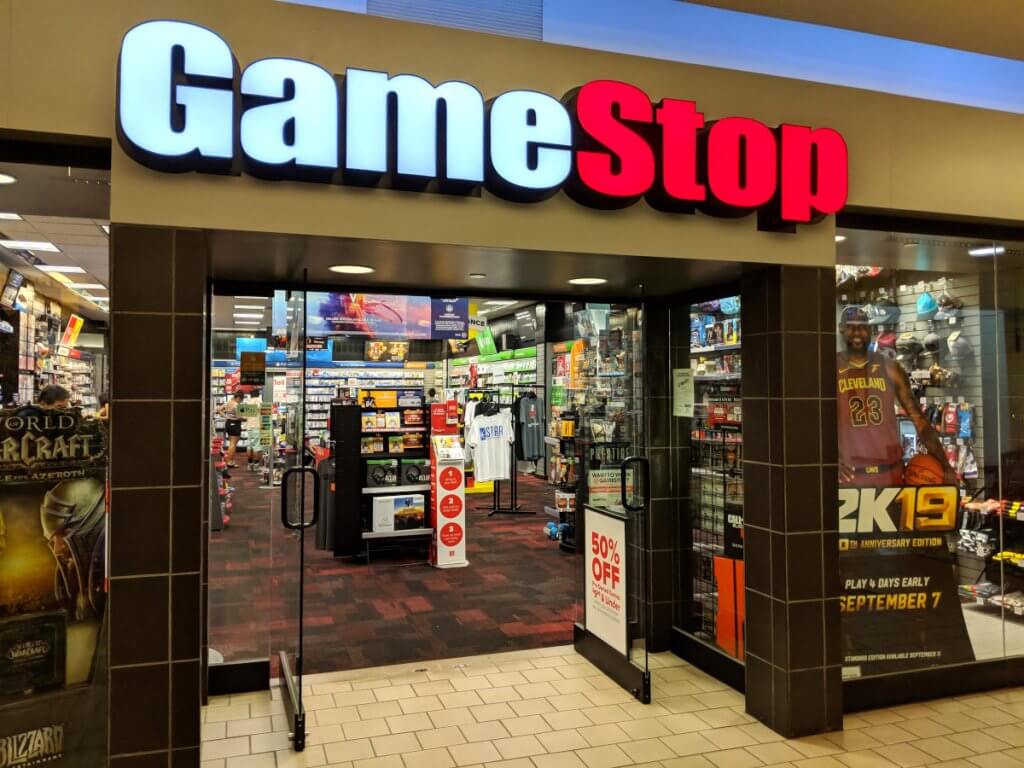 wallstreetbets, Gamestop store