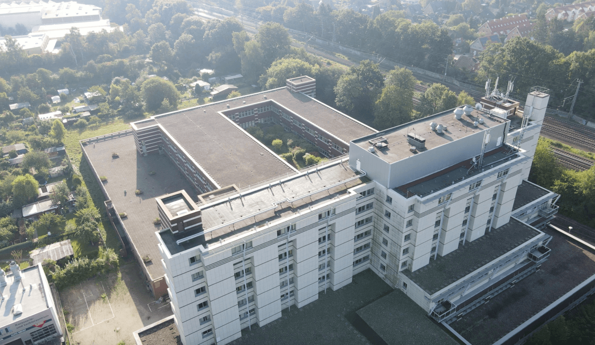 Das Hotel, dass die die Grundlage für die RCADIA in Bergedorf liefert. / Bild von Frohe Botschaft GmbH Maria Baufeld (Frohe Botschaft PR)