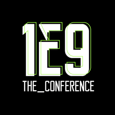 Schrift-Logo der 1E9 The_Conference