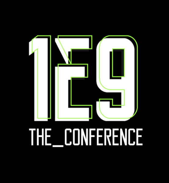 Schrift-Logo der 1E9 The_Conference