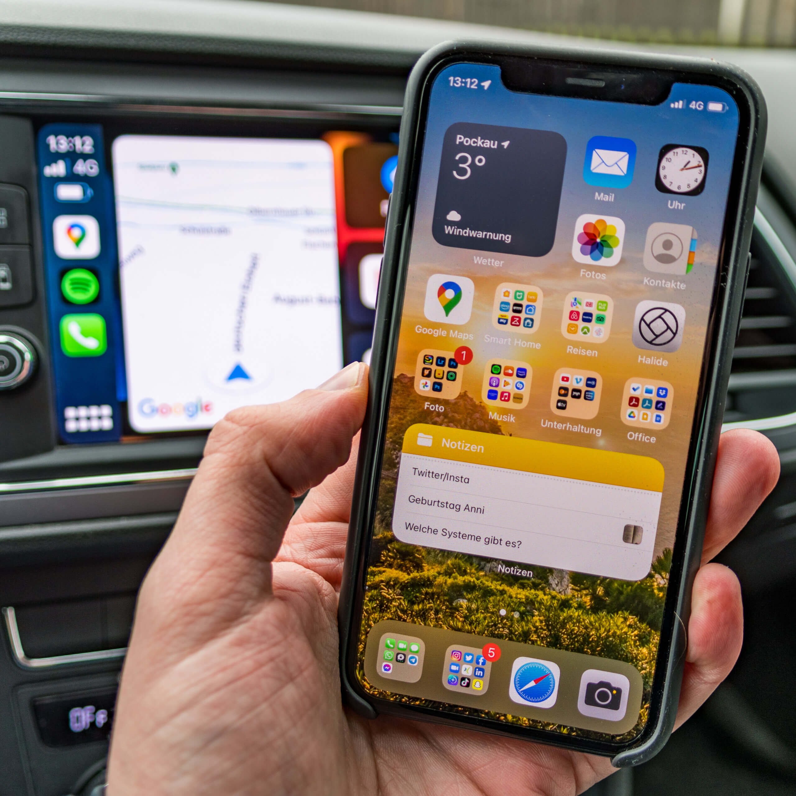 Kabelloses Apple CarPlay & Android Auto für jedes Auto!